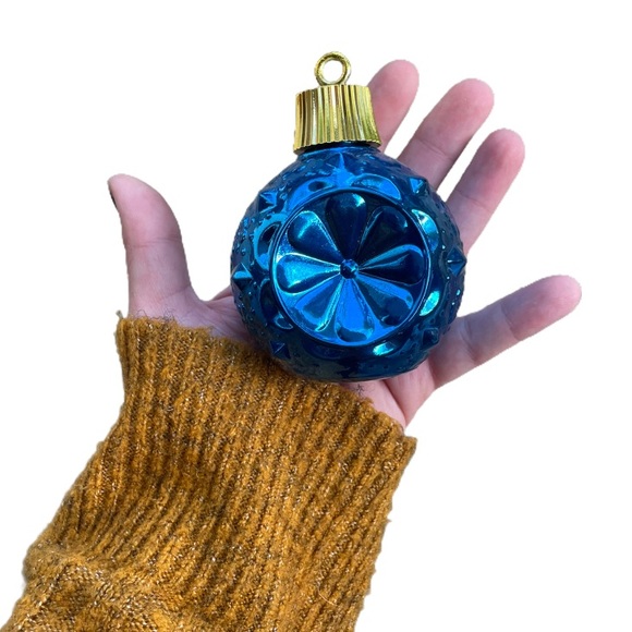 Vintage Avon Christmas Sparkler Ornament Bottle - Picture 1 of 7